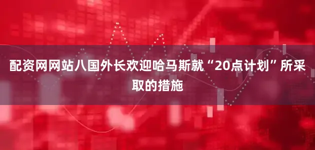 配资网网站八国外长欢迎哈马斯就“20点计划”所采取的措施